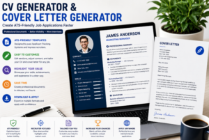 CV Generator and Cover Letter Generator: Create ATS-Friendly Job Applications Faster