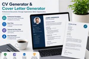 Why a CV Generator and Cover Letter Generator Are Essential for Modern Job Seekers